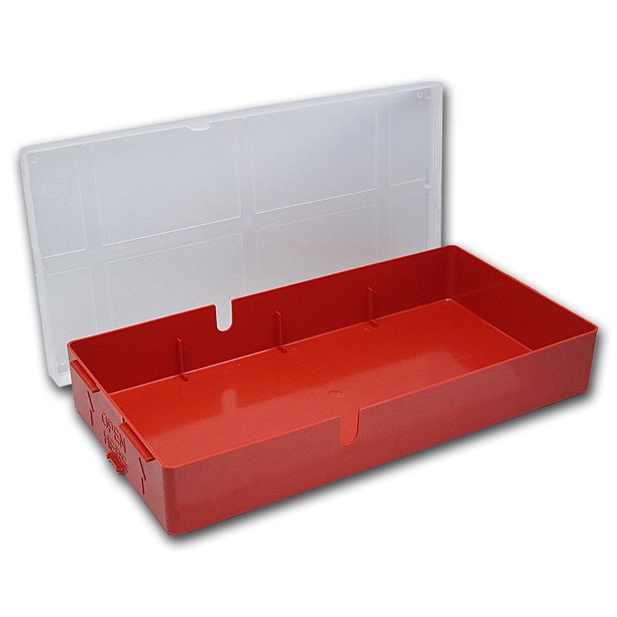 100-Count Valcambi Suisse Storage Box for 1 oz Bars (Used)