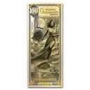 100 Florida Goldback - Aurum Gold Foil Note (24k)