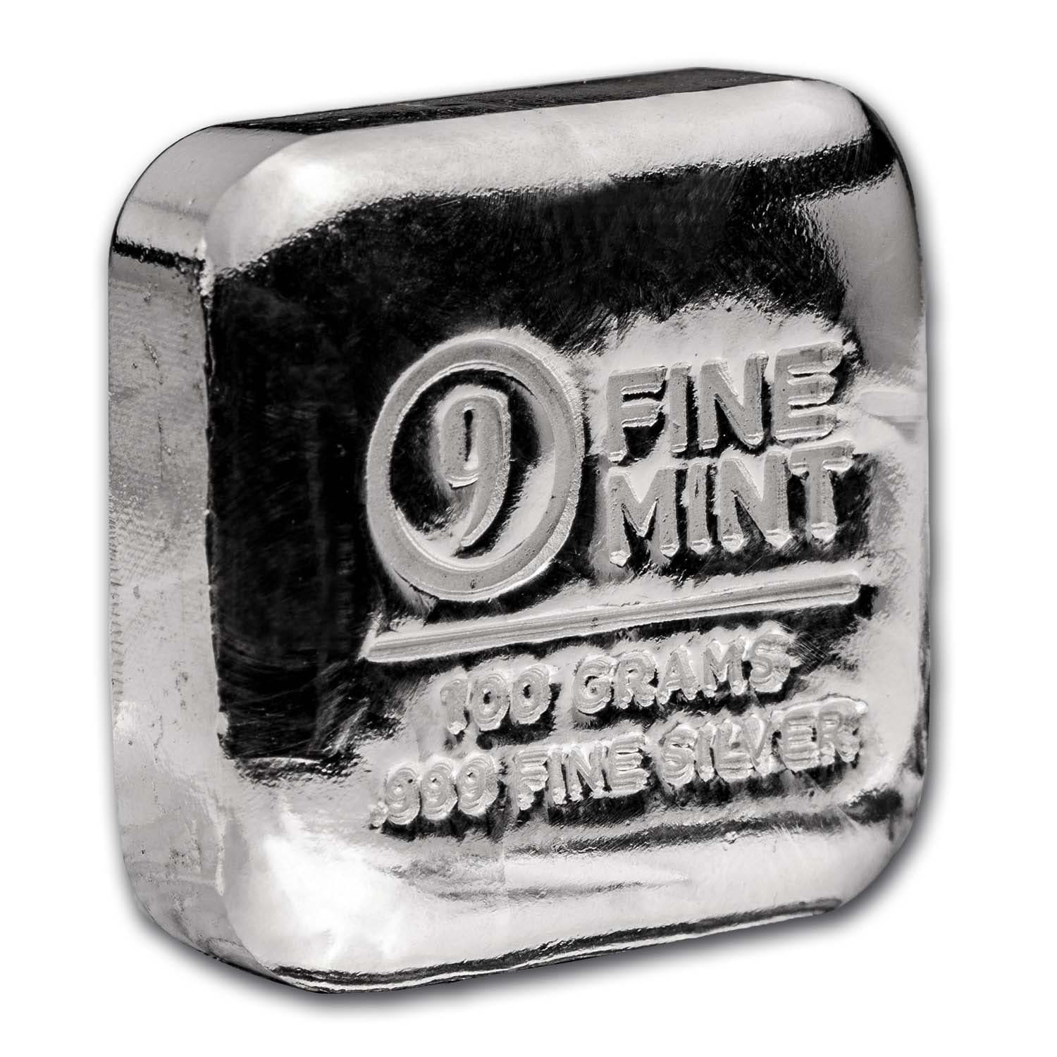 100 gram Silver Bar 9Fine Mint (Cast Poured) .999 Fine | eBay