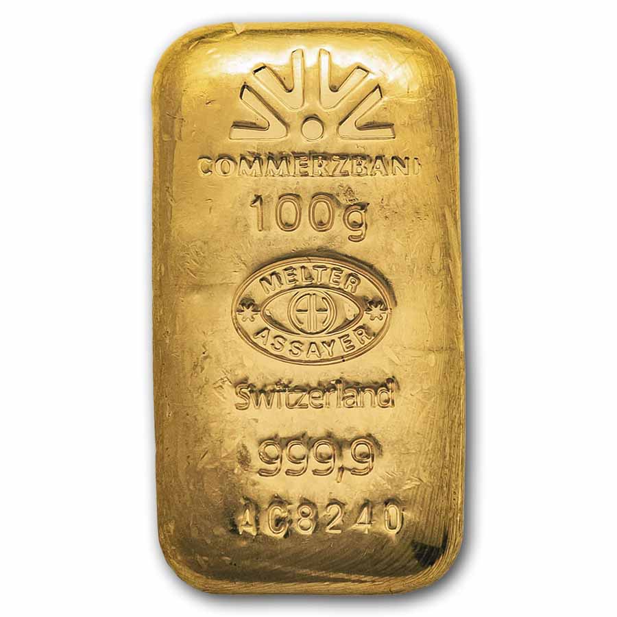 100 gram Gold Bar