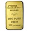 100 gram Gold Bar - CIMI Italy