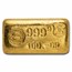 100 gram Gold Bar - Drijfhout Refinery (Vintage, Poured)