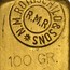 100 gram Gold Bar - Engelhard (Rothschild)