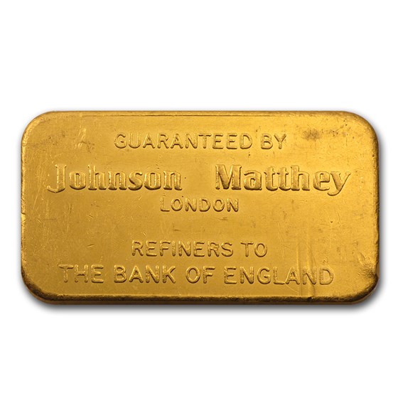 100 gram Gold Bar - Johnson Matthey-London (Credit Suisse) 100 gram Gold Bar - Johnson Matthey-London (Credit Suisse)