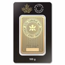 100 gram Gold Bar - Royal Canadian Mint (In Assay)