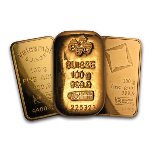 100 gram Gold Bar - Secondary Market
