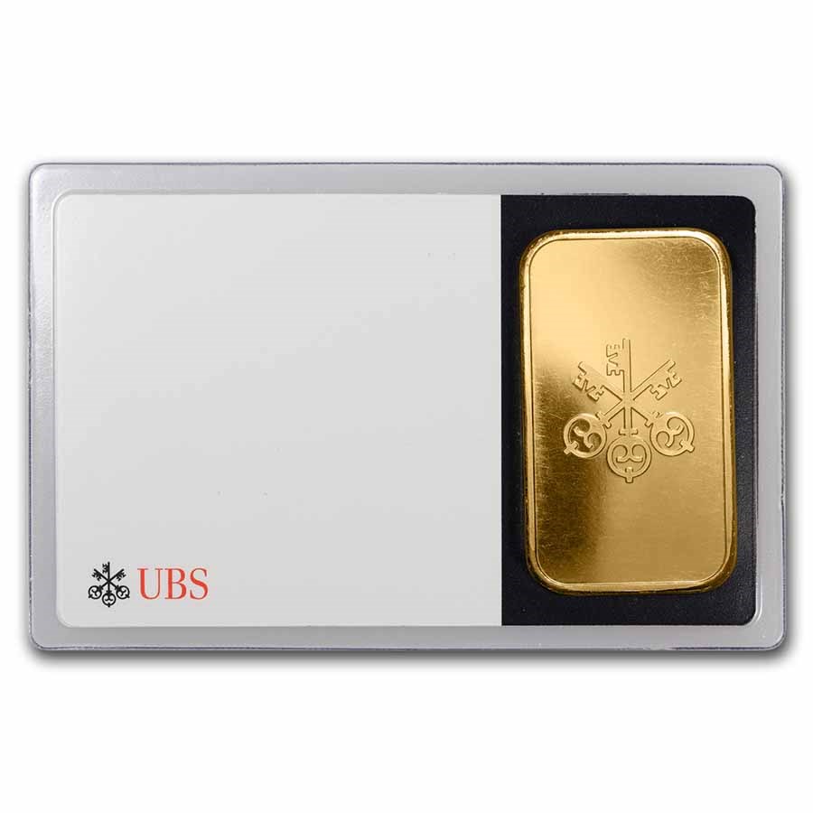 Buy 100 gram Gold Bar UBS APMEX