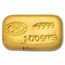 100 gram Gold Square - Johnson Matthey (Poured, J.M. &Co.)