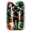 100 gram Silver Bar Cats in the City: Siamese Cat in Bangkok