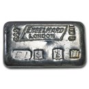 100 gram Silver Bar - Engelhard-London (EI, Brit, Edinburgh, U)