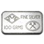 100 gram Silver Bar - Johnson Matthey (London/Bank of England)