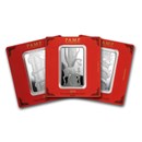 100 gram Silver Bar - PAMP Suisse (Lunar, Random Design)