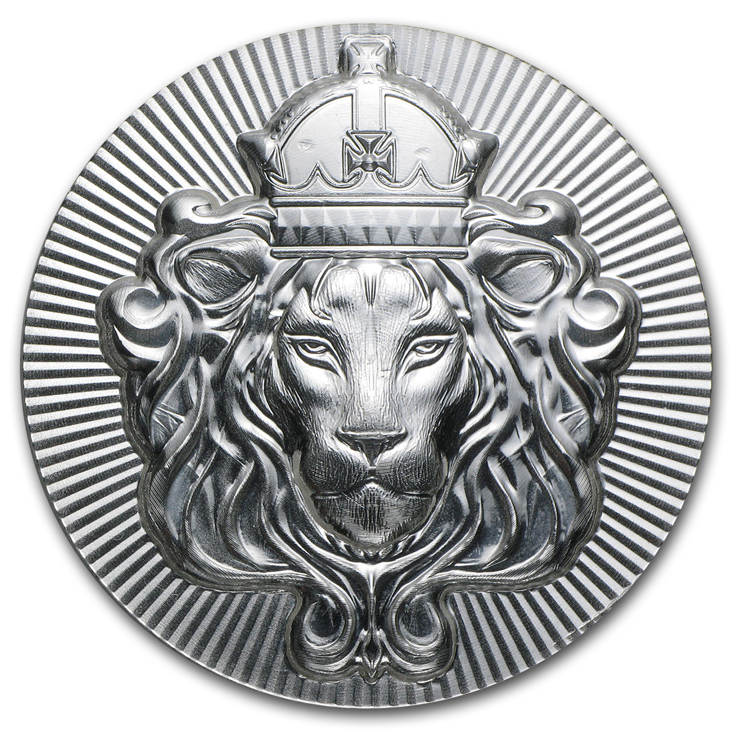 100グラム シルバーラウンド ×1個 - スコッツデールスタッカー®　ライオン Buy 100 gram Silver Scottsdale Stacker Round | APMEX