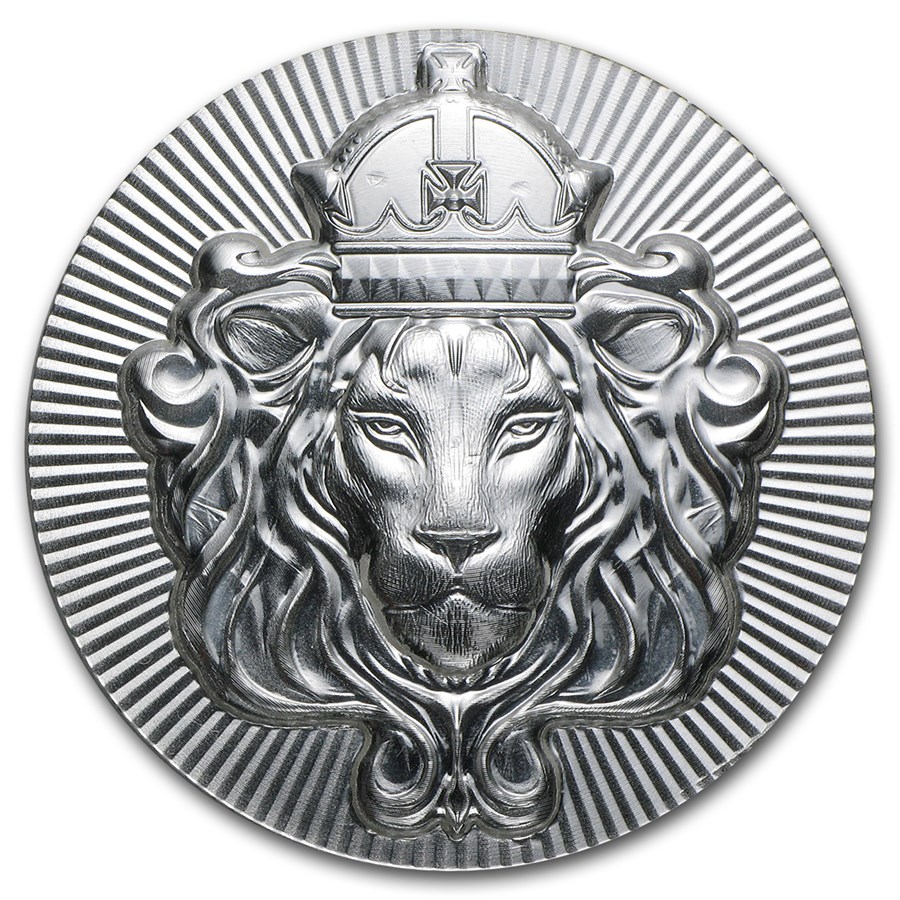 100 gram Silver Round - Scottsdale Lion Stacker®
