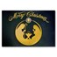100 mg Gold in Greeting Card - Merry Christmas Nativity