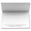 100 mg Gold in Greeting Card - Merry Christmas Nativity