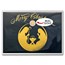 100 mg Gold in Greeting Card - Merry Christmas Nativity