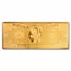 100 Milligram The North Pole Holiday Gold Bill (Gingerbread Man)