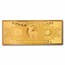 100 Milligram The North Pole Holiday Gold Bill (Rudolph)