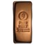 100 oz Cast-Poured Copper Bar - 9Fine Mint