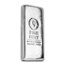 100 oz Cast-Poured Silver Bar - 9Fine Mint