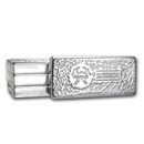 100 oz Cast-Poured Silver Bar - Pioneer Metals