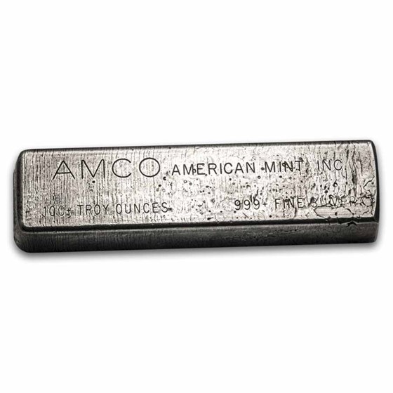 100 oz Silver Bar - American Mint Inc. (AMCO)