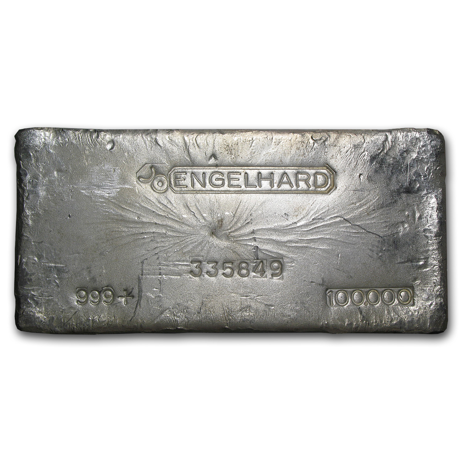 Buy 100 oz Silver Bar - Engelhard (Bull Logo) | APMEX Buy 100 oz Silver Bar - Engelhard (Bull Logo) | APMEX