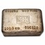 100 oz Silver Bar - Handy & Harman