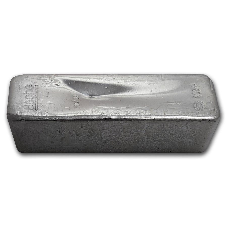 100 oz Silver Bar - Johnson Matthey (Bache)