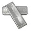 100 oz Silver Bar - Johnson Matthey (Mocatta Metals Corp)