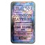 100 oz Silver Bar - Johnson Matthey (Pressed/Beautifully Toned)