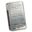 100 oz Silver Bar - Johnson Matthey (Pressed/Scruffy)