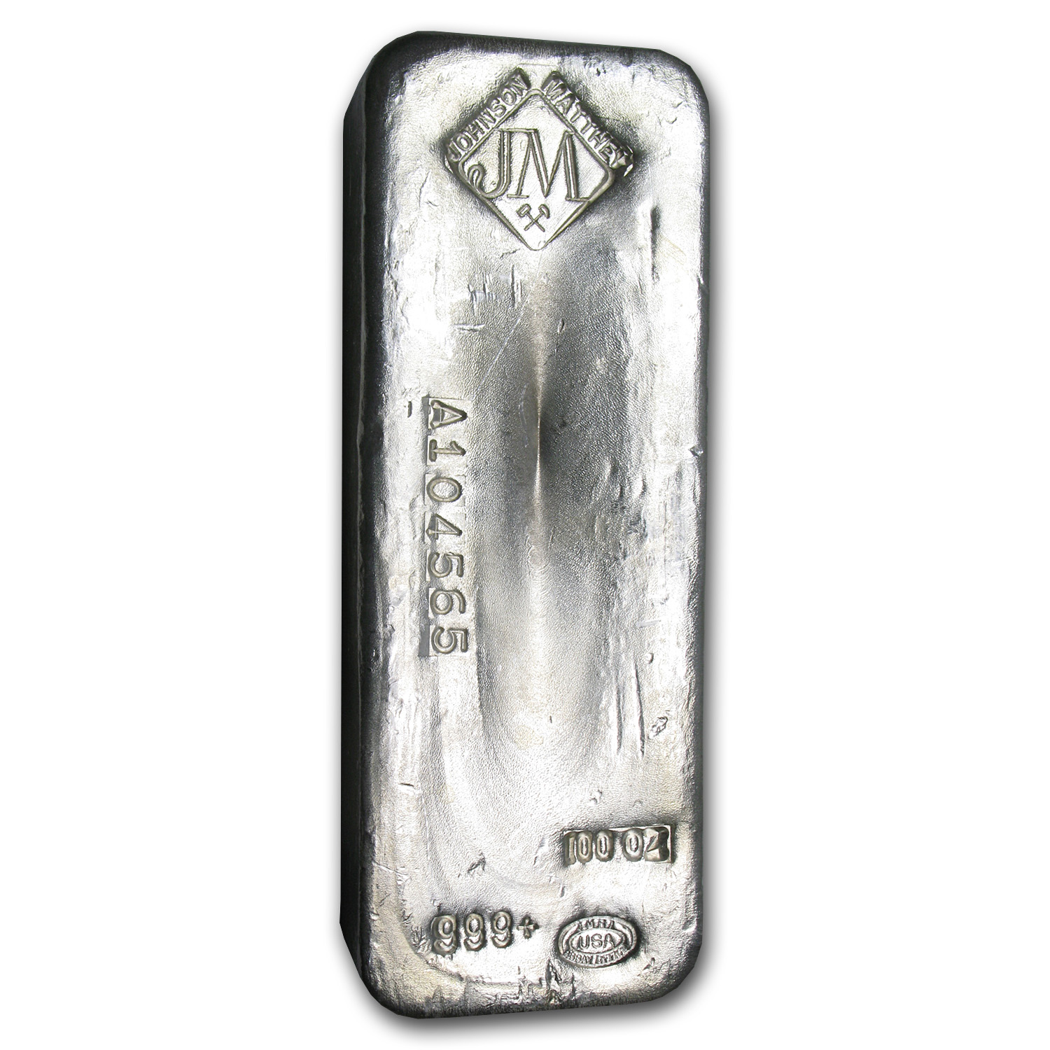 jm silver bar serial number