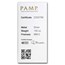 100 oz Silver Bar - PAMP Suisse (Serialized)