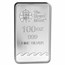 100 oz Silver Bar - The Royal Mint Britannia