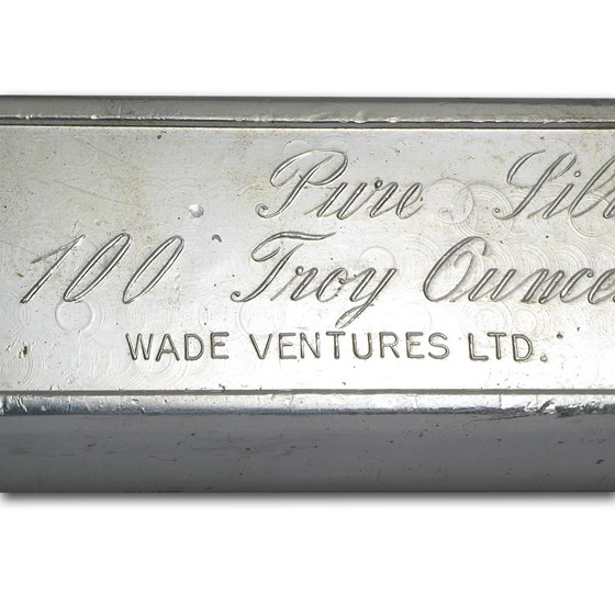 Buy 100 oz Silver Bar Wade Ventures APMEX