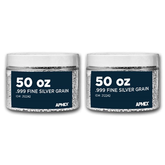 100 oz Silver Grain/Shot .999+ Fine 100 oz Silver Grain/Shot .999+ Fine