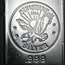 100 oz Struck Silver Bar - Sunshine (1984, Vintage)