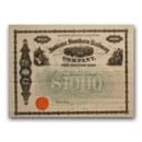 $1000 Bond - Indiana Southern Railway Company (1866)