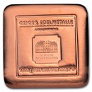 1000 gram Copper Bar - Geiger (Poured, .999 Fine)