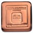 1000 gram Copper Square Bar - Geiger (Poured, .999 Fine)