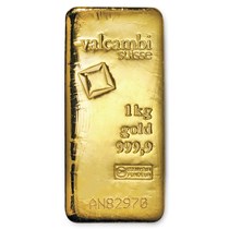 Buy 1000 gram Gold Bar - Valcambi (Cast w/Assay) | APMEX