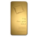 1000 gram Gold Bar - Valcambi (w/Assay)