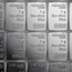 100x 1 gram Silver Bar - Valcambi Silver CombiBar™ (w/Assay)
