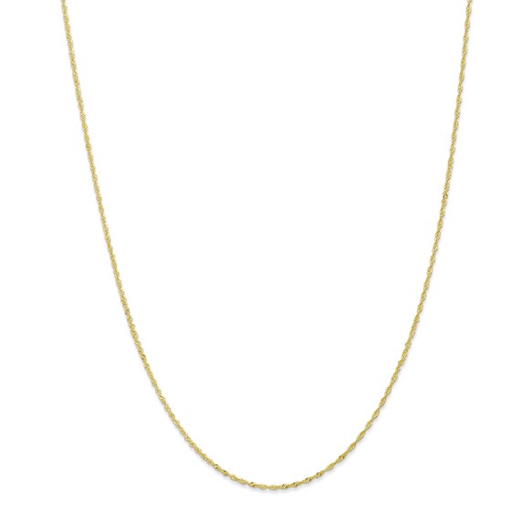10K 1 mm Singapore Chain - 20 in. 10K 1 mm Singapore Chain - 20 in.