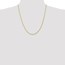 10K 2.25mm Diamond-Cut Rope Chain - 22 in.