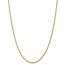 10K 2.5mm Diamond-Cut Rope Chain - 22 in.