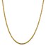 10K 3.0mm Diamond-Cut Lightweight Rope Chain - 20 in.