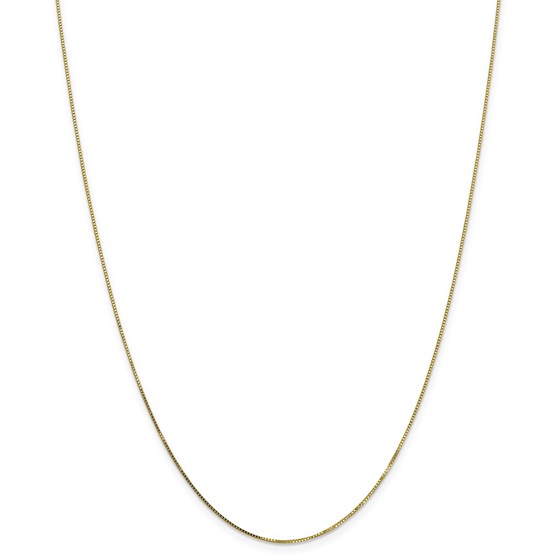10K .7 mm Box Chain - 18 in. 10K .7 mm Box Chain - 18 in.
